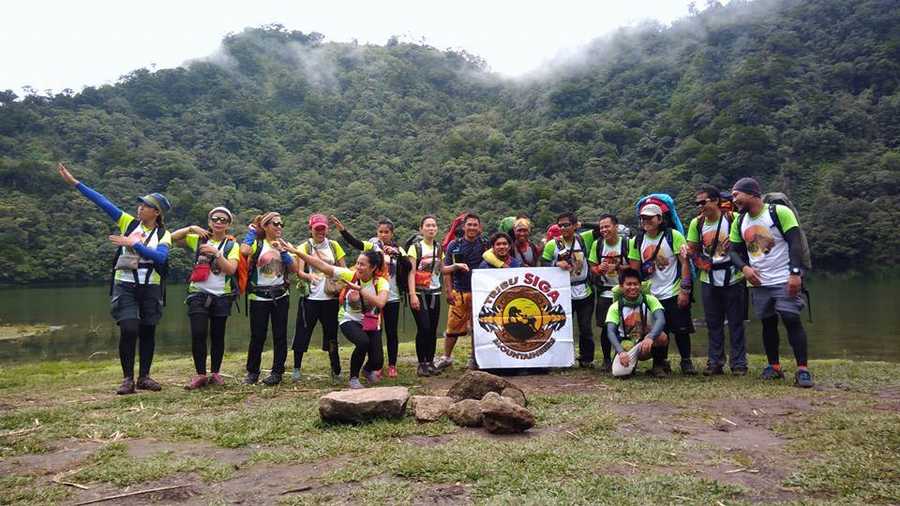 The tribe at Lake Nailig, Mt. Talinis